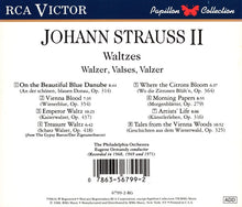 Load image into Gallery viewer, Johann Strauss II* - The Philadelphia Orchestra, Eugene Ormandy : Waltzes = Walzer = Valses = Valzer (CD)
