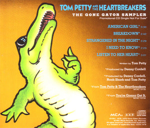 Tom Petty & The Heartbreakers* : Gone Gator Sampler (CD, Promo, Smplr)