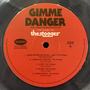 The Stooges : Gimme Danger (Music From The Motion Picture) (LP, Comp, Ltd, Cle)