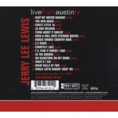 Jerry Lee Lewis : Live From Austin TX (CD, Album, Dig)
