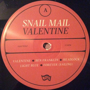 Snail Mail (2) : Valentine (LP, Album)