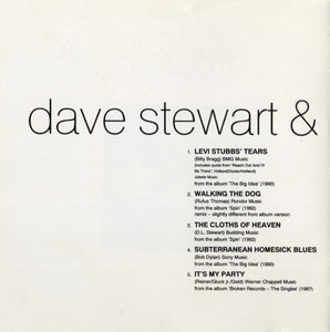 Dave Stewart & Barbara Gaskin : Selected Tracks (CD, Comp)