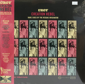 U-Roy : Creation Rebel: Rare Sides By The Reggae Originator (LP, RSD, Comp, Ltd, Cle)