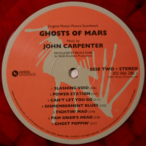 John Carpenter : Ghosts Of Mars (Original Motion Picture Soundtrack) (LP, Album, RSD, RE, Red)