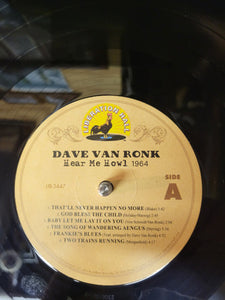 Dave Van Ronk : Hear Me Howl - Live 1964 (LP, Album, Ltd)