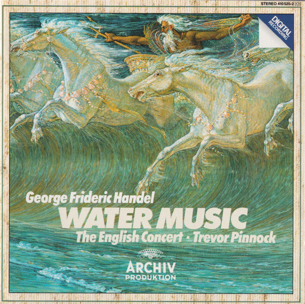 George Frideric Handel*, The English Concert* · Trevor Pinnock : Water Music (CD, Album, RP)