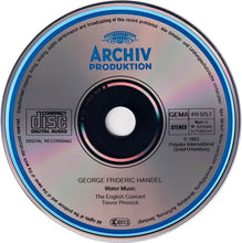 Load image into Gallery viewer, George Frideric Handel*, The English Concert* · Trevor Pinnock : Water Music (CD, Album, RP)
