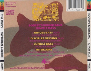 Bootsy's Rubber Band : Jungle Bass (CD, Maxi)