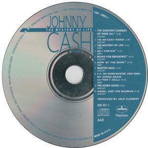 Johnny Cash : The Mystery Of Life (CD, Album)
