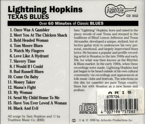 Lightnin' Hopkins : Texas Blues (CD, Comp)