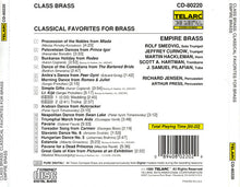 Load image into Gallery viewer, Empire Brass* : Class Brass (Classical Favorites For Brass) (CD, Album)

