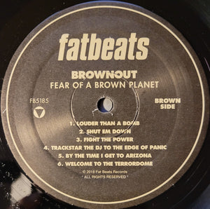 Brownout : Fear Of A Brown Planet  (LP, Album)