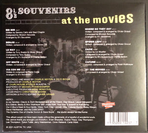 8½ Souvenirs* : At The Movies (CD, Album, dig)