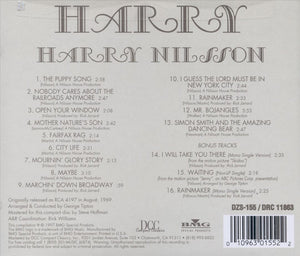 Harry Nilsson : Harry (CD, Album, RE)