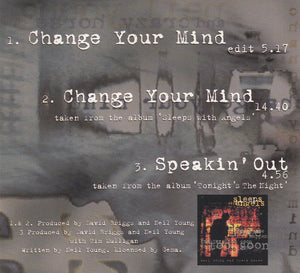 Neil Young And Crazy Horse : Change Your Mind (CD, Maxi)