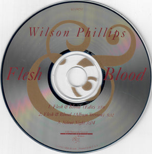 Wilson Phillips : Flesh & Blood (CD, Single)