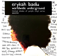 Load image into Gallery viewer, Erykah Badu : Worldwide Underground (LP, Album, Ltd, RE, Pur)
