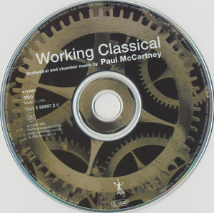 Paul McCartney : Working Classical (CD, Album)