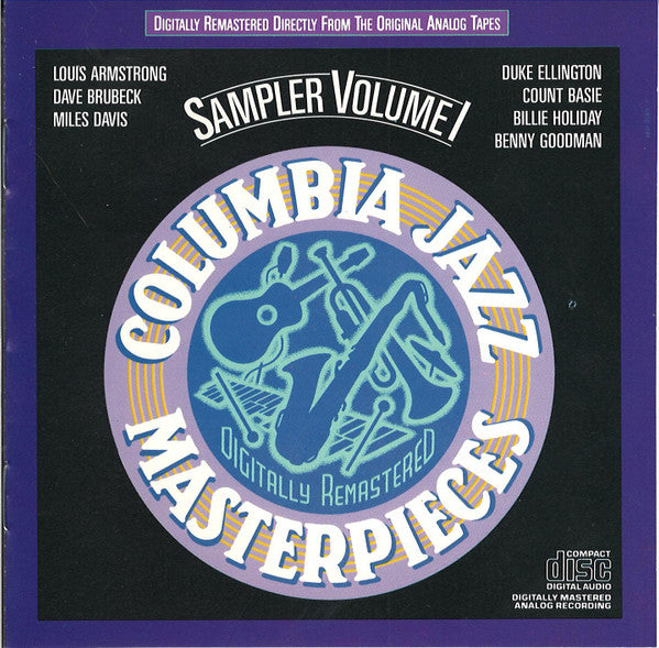 Various : Jazz Sampler Volume One (CD, Comp, RM, RP)