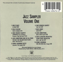 Load image into Gallery viewer, Various : Jazz Sampler Volume One (CD, Comp, RM, RP)
