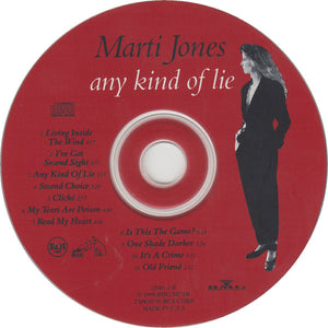 Marti Jones : Any Kind Of Lie (CD, Album)