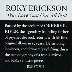 Roky Erickson With Okkervil River : True Love Cast Out All Evil (CD, Album)