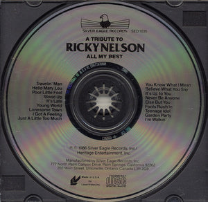 Ricky Nelson (2) : All My Best (CD, Album)
