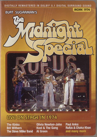 Various : Burt Sugarman's The Midnight Special: More 1974 (DVD-V, RM, NTSC, Dol)