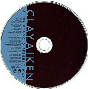 Clay Aiken : A Thousand Different Ways (CD, Album)