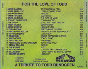 Various : For The Love Of Todd - A Tribute To Todd Rundgren (CD, Comp, Ltd)
