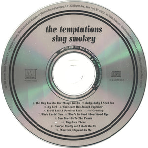The Temptations : The Temptations Sing Smokey (CD, Album, RE, RM, PMD)