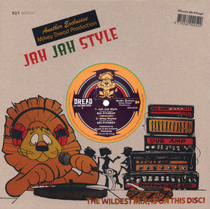 Mikey Dread / Edi Fitzroy : Gun / Jah Jah Style (10", RSD, Ltd, Num, Red)