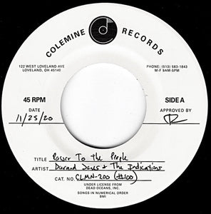 Durand Jones & The Indications : Power To The People (7", RSD, Single, Ltd)