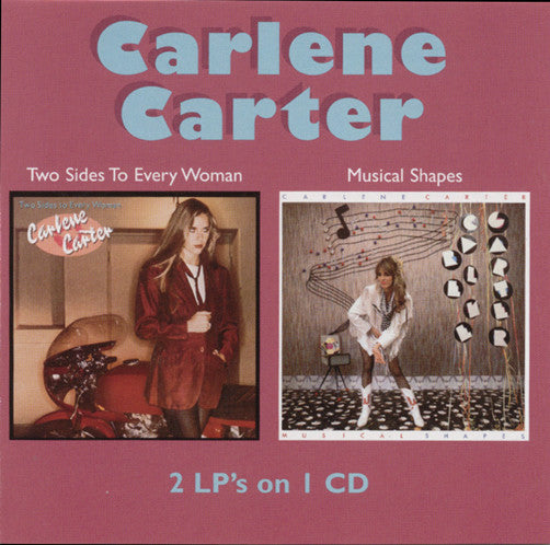 Carlene Carter : Two Sides To Every Woman / Musical Shapes (CD, Comp)
