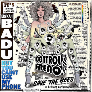 Erykah Badu : But You Caint Use My Phone (LP, Ltd, Mixtape, Pur)