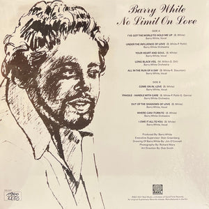 Barry White : No Limit On Love (LP, Album, RSD, Num, RE, Gol)