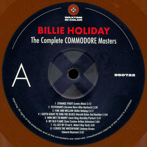 Billie Holiday : The Complete Commodore Masters (LP, Comp, RE, RP, Bro)