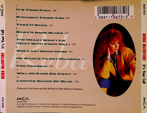 Reba McEntire : It's Your Call (CD, Album)