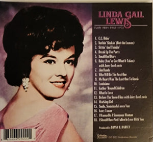 Linda Gail Lewis : Early Sides 1963-1973 (CD, Album, Comp)