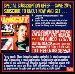 Various : Unconditionally Guaranteed 2000.6 (Uncut's Guide To The Month's Best Music) (CD, Comp, Promo)