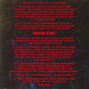 Judas Priest : British Steel - 30th Anniversary Edition (CD, Album, RE, RM + DVD-V, NTSC, Reg)