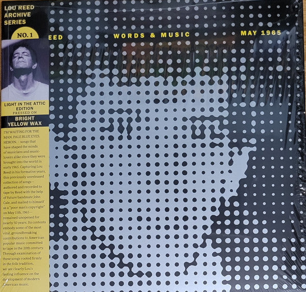 Lou Reed : Words & Music, May 1965 (LP, Album, Yel)