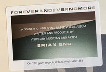 Load image into Gallery viewer, Brian Eno : Foreverandevernomore (LP, Album)
