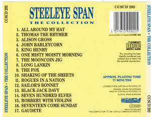 Buy Steeleye Span The Collection CD Comp Online for a great