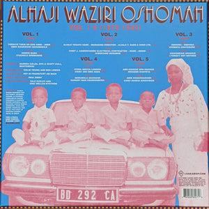 Alhaji Waziri Oshomah* : Vol. 1-5 (1978-1984) (Box, Comp, Ltd + LP, Album, RE + LP, Album, RE + L)