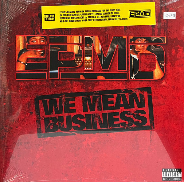 EPMD : We Mean Business (LP, Album, RSD, Ltd, RE, Red)