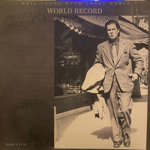 Neil Young With Crazy Horse : World Record (2xLP, Album)