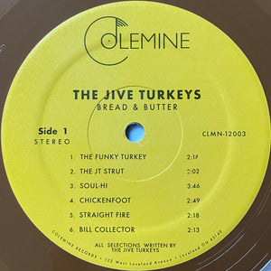 The Jive Turkeys : Bread & Butter (LP, Album, Ltd, RP, Tur)