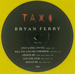 Bryan Ferry : Taxi (LP, Album, RSD, Ltd, RE, Yel)