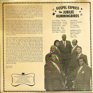 Jubilee Hummingbirds* : Gospel Express (LP, Album, RE)